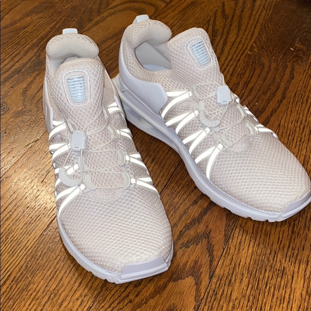 White nursing school sneakers